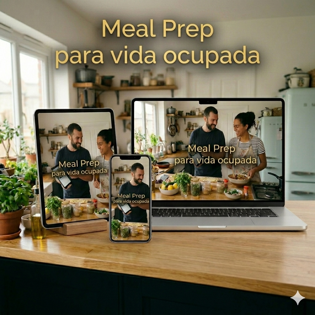 Ebook: Meal Prep para vida ocupada