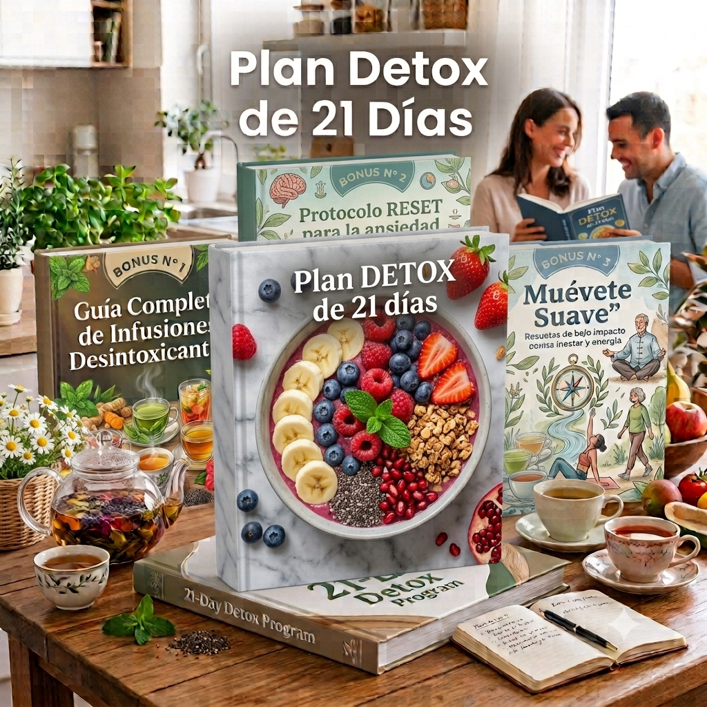 Plan DETOX de 21 días + 3 BONUS