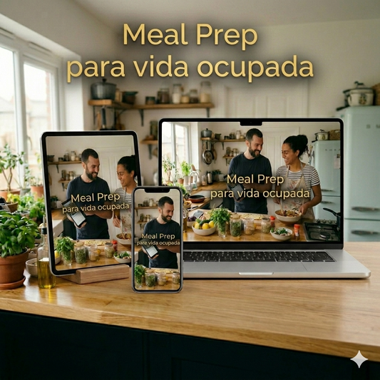 Ebook: Meal Prep para vida ocupada
